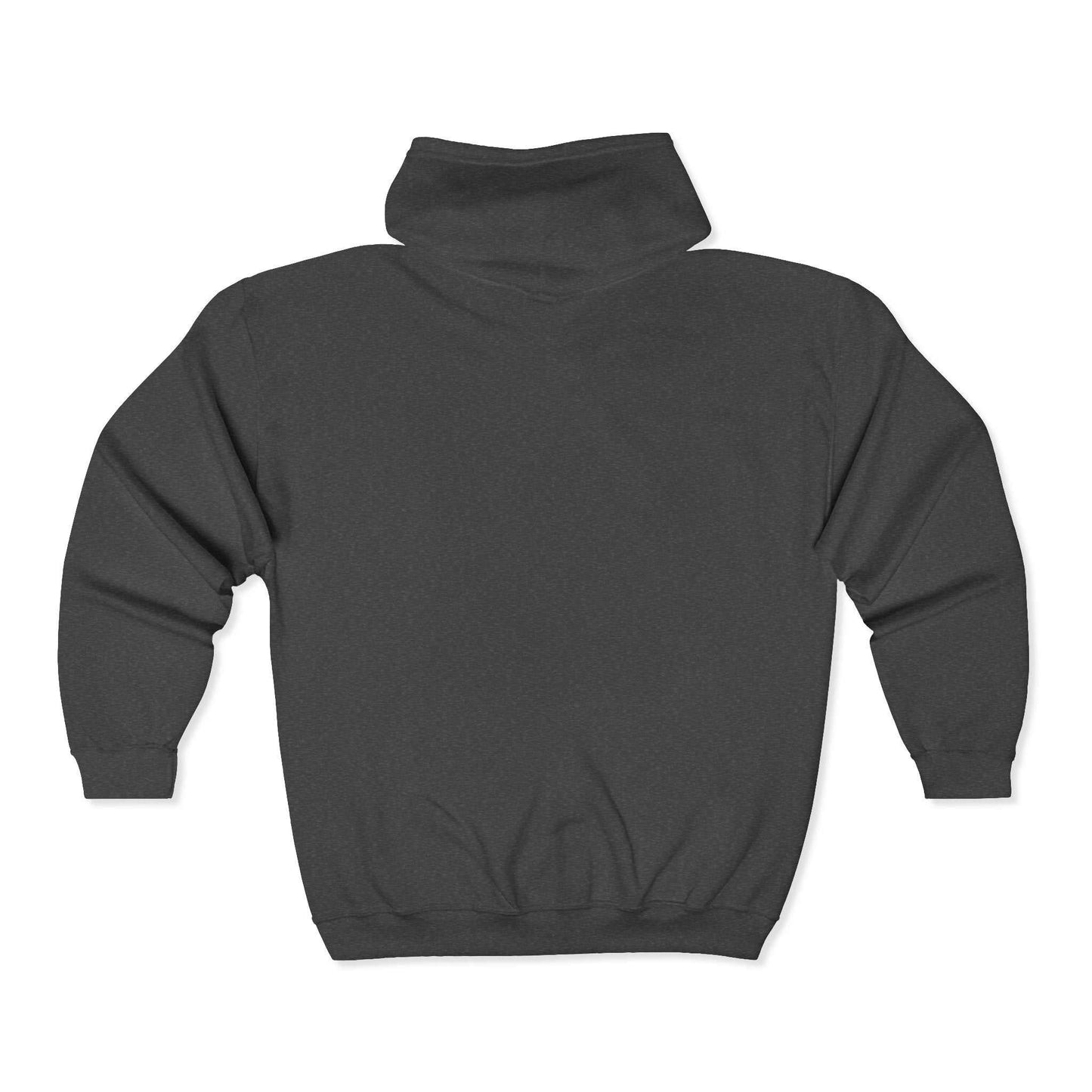 Eugenia Designs Signature Logo Zip Hoodie Sweatshirt - Grey