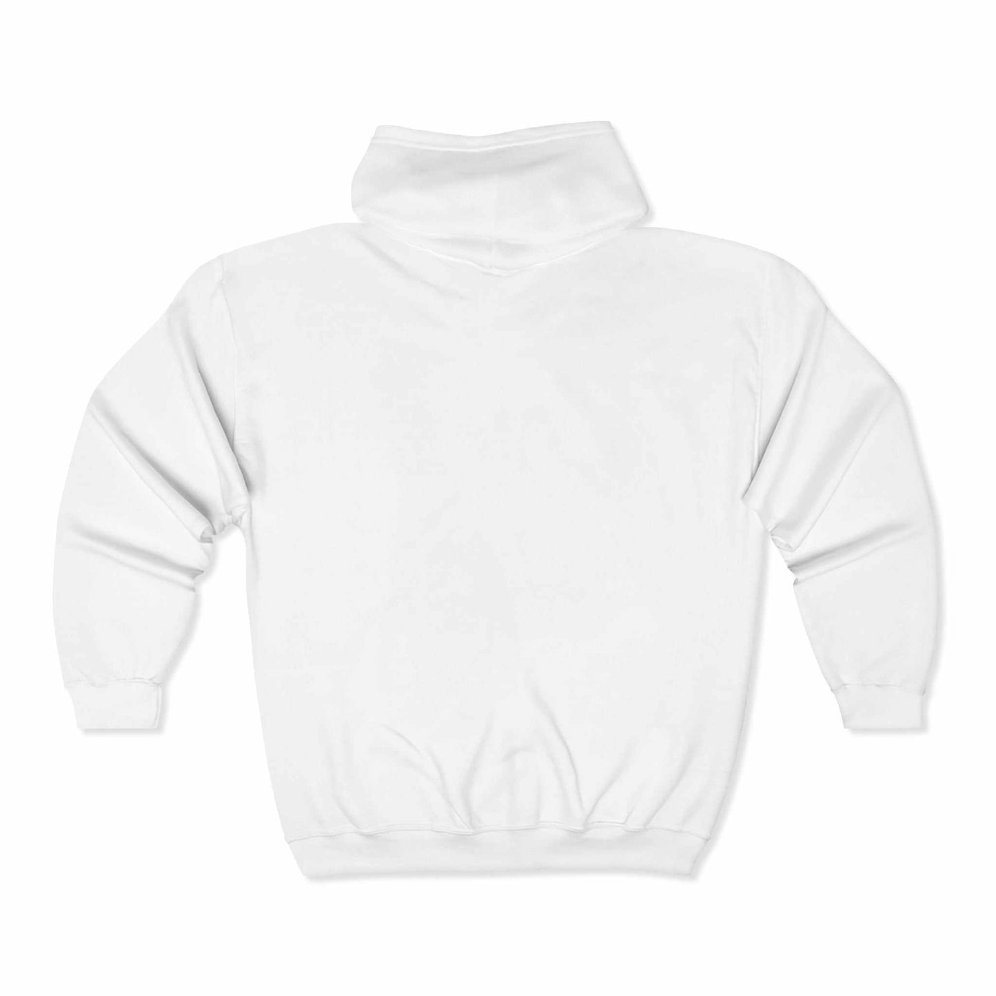 Eugenia Designs Signature Logo Zip Hoodie Sweatshirt - White
