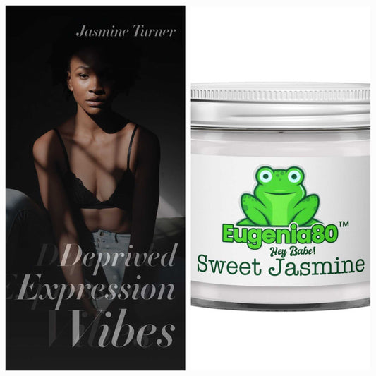Deprived Expression Vibes with Sweet Jasmine Candle Bundle